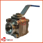 شیر توپی استنلس استیل LSS316 کلاس 800 اروپایی