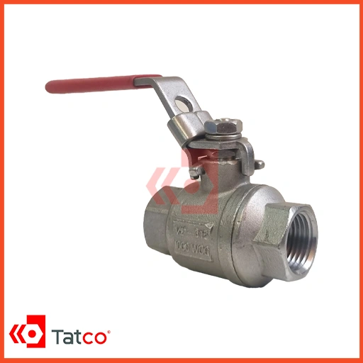 316 Stainless Steel Ball Valve PN64 (1000WOG)-1 شیر گازی استیل ۳۱۶ PN64(1000WOG)