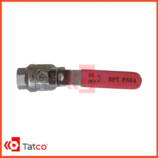 316 Stainless Steel Ball Valve PN64 (1000WOG)-3 شیر گازی استیل ۳۱۶ PN64(1000WOG)