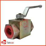 شیر ربع گرد HYDAC فشار بالا PN315 مدل KHB-1G-1112