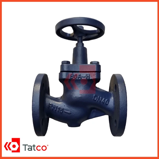 KSB Germany 1 12 Bellows Sealed GlobeValve-1 شیر سوزنی آکاردئونی (بلوزدار) PN16 KSB آلمان سایز 1 1/2