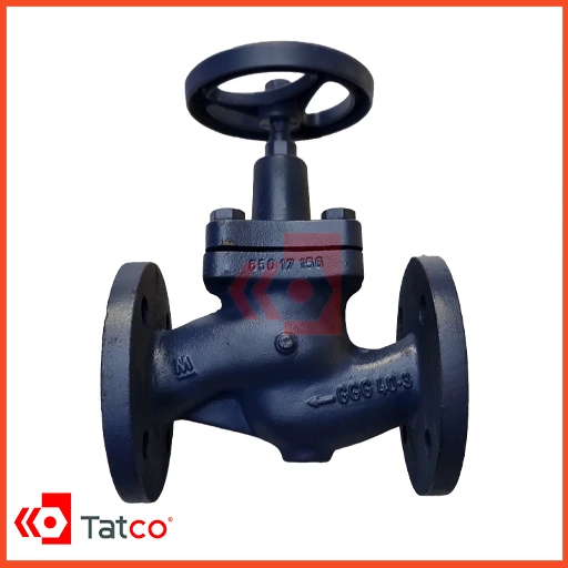 KSB Germany 1 12 Bellows Sealed GlobeValve-2 شیر سوزنی آکاردئونی (بلوزدار) PN16 KSB آلمان سایز 1 1/2