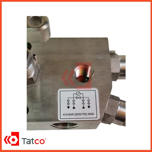5-Way Manifold Valve - MANIFOLD 5WAY - PARKERHLS5M Brand, Size 12 NPT (4)