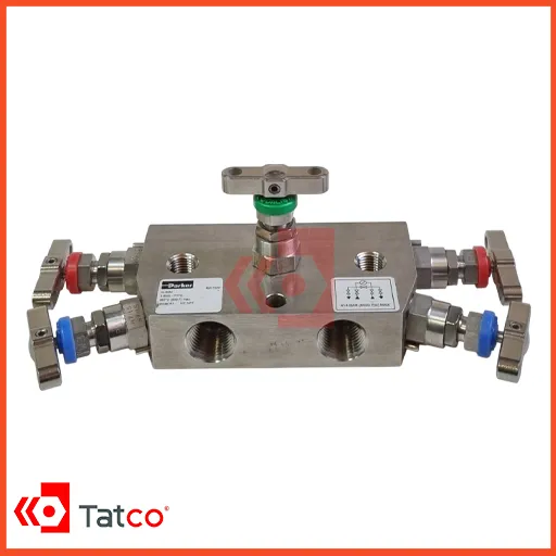 5-Way Manifold Valve - MANIFOLD 5WAY - PARKERHLS5M Brand, Size 12 NPT