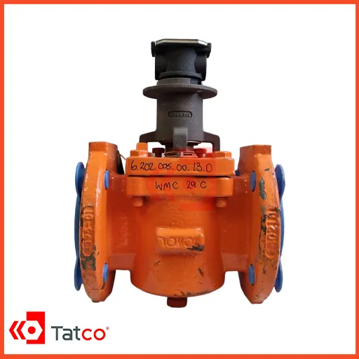 Cast iron plug valve CL 150, Teflon-lined, size 2 (2)