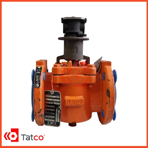 Cast iron plug valve CL 150, Teflon-lined, size 2 (3)