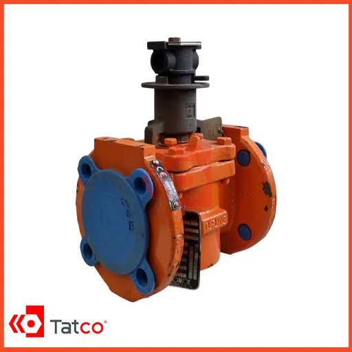 Cast iron plug valve CL 150, Teflon-lined, size 2