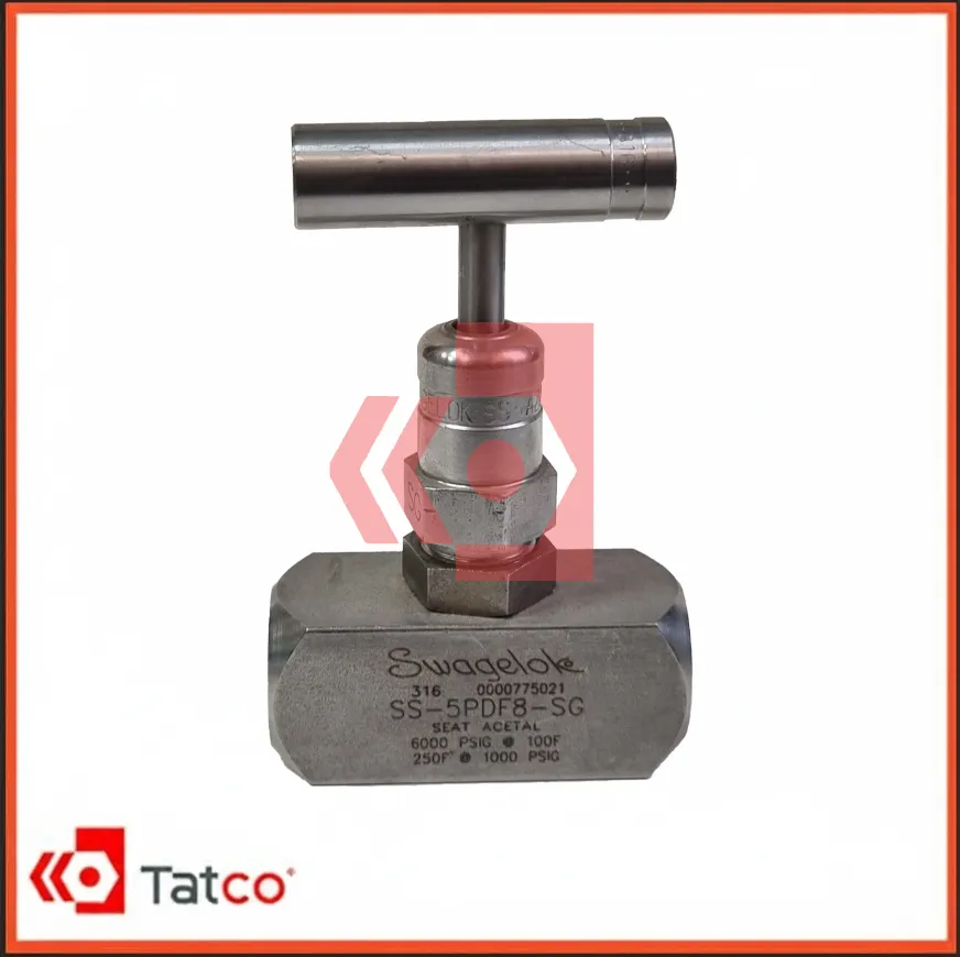 Needle Valve -NEEDEL VALVE- SWAGELOK Brand SS-5PDF8-SG (2)